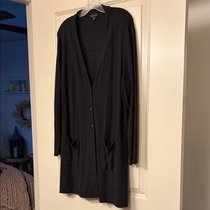 J. Jill Black Knit Sweater